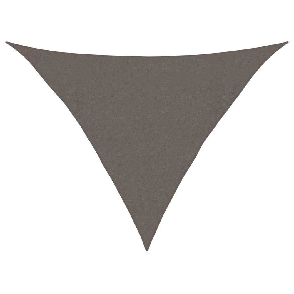 Voile d'ombrage 160 g/m² anthracite 4x4x5,8 m pehd
