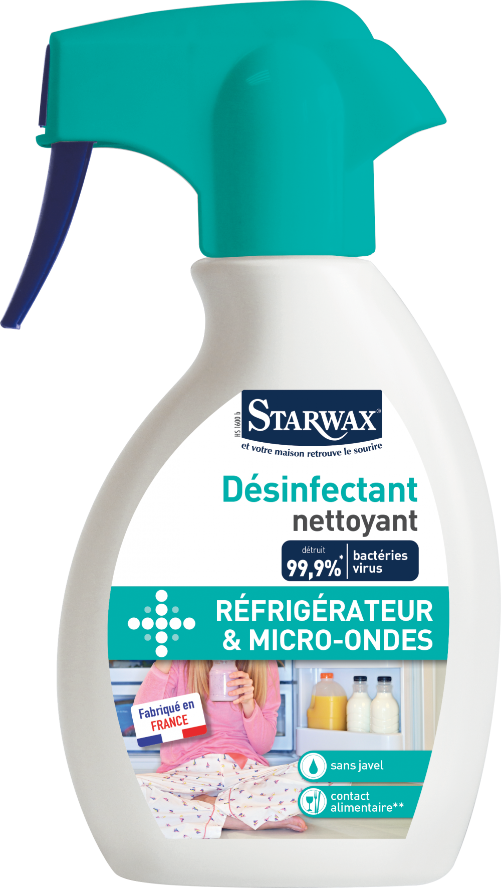 Désinfectant spécial électro-ménager starwax 0.25 l