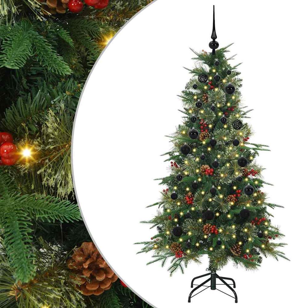 Sapin de noël artificiel à branches articulées vert 150 cm