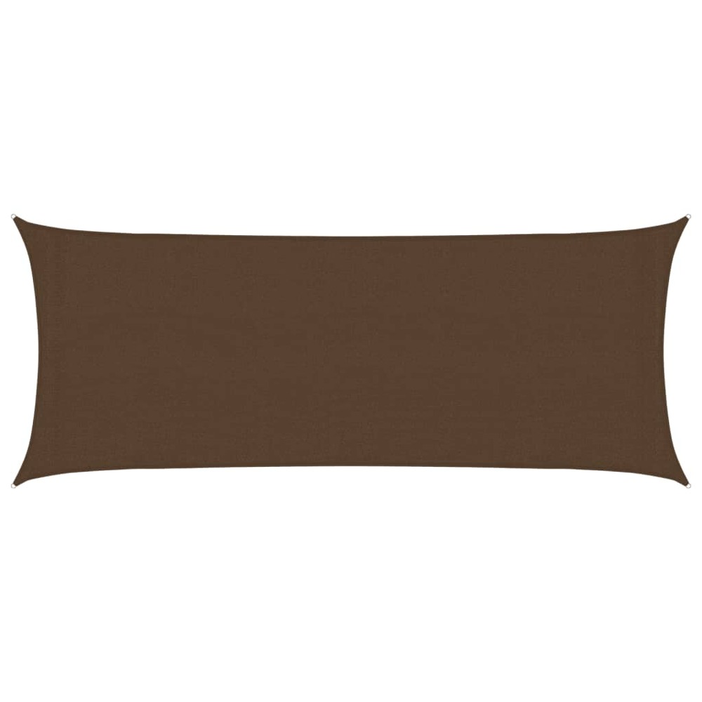 Voile d'ombrage 160 g/m² marron 2x5 m pehd