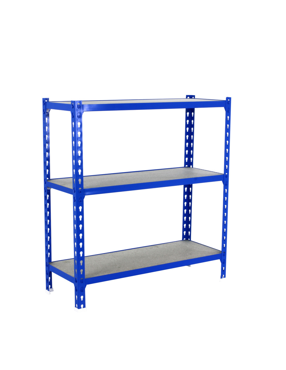 Etagère légère sans vis maderclick superplus 3/400 900 bleu/bois bleu/bois 900x1100x400 - simonrack