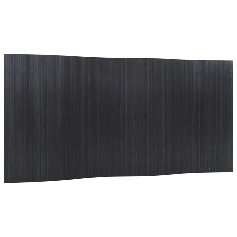 Cloison de séparation gris largeur 400 cm hauteur 165 cm bambou