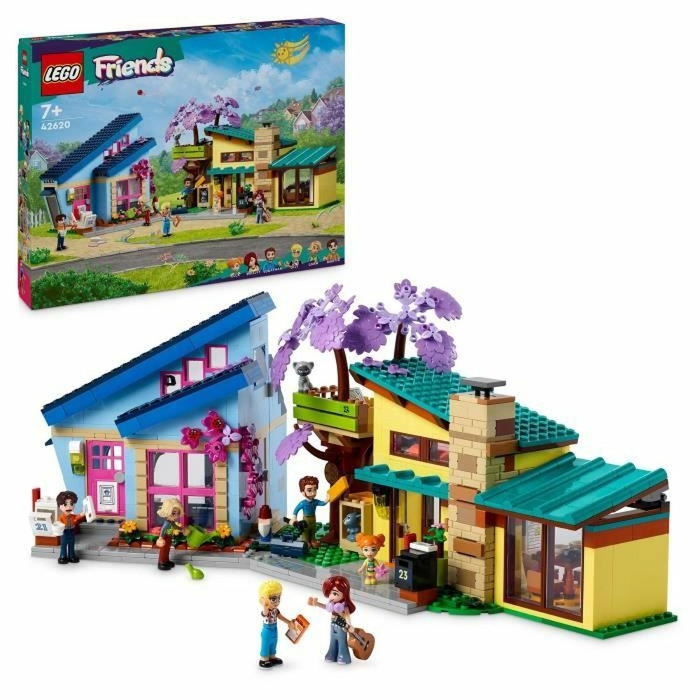 Lego friends les maisons familiales d'olly et de paisley