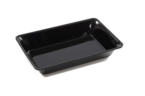 Plat plexi gn 1/5 - 265x200x17 mm - noir - matériel chr pro