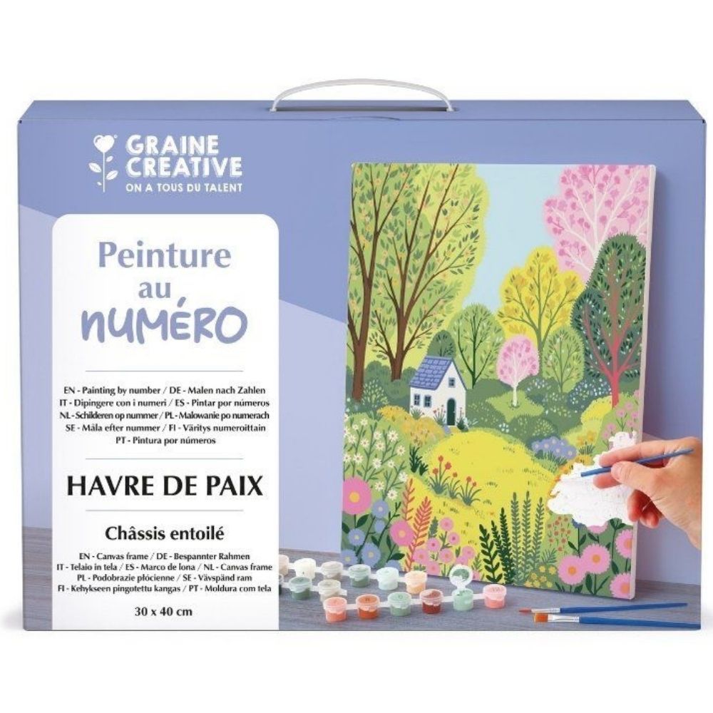 Peinture au numéro - havre de paix