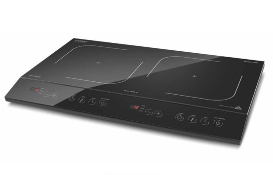 Table de cuisson à induction posable 2 feux 3500w noir - 2231-maitre3500