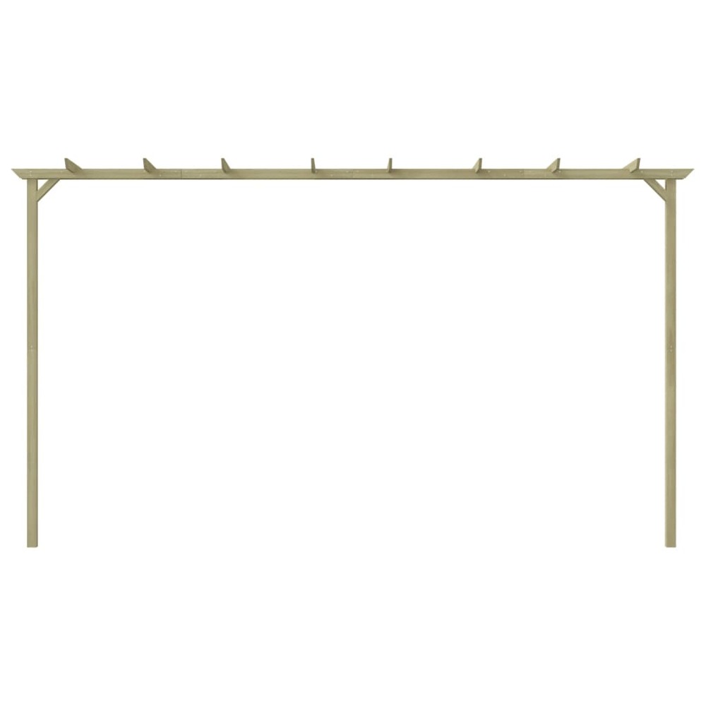 Pergola de jardin pin imprégné 360x200x60 cm