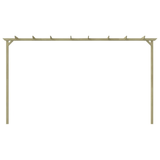 Pergola de jardin pin imprégné 360x200x60 cm