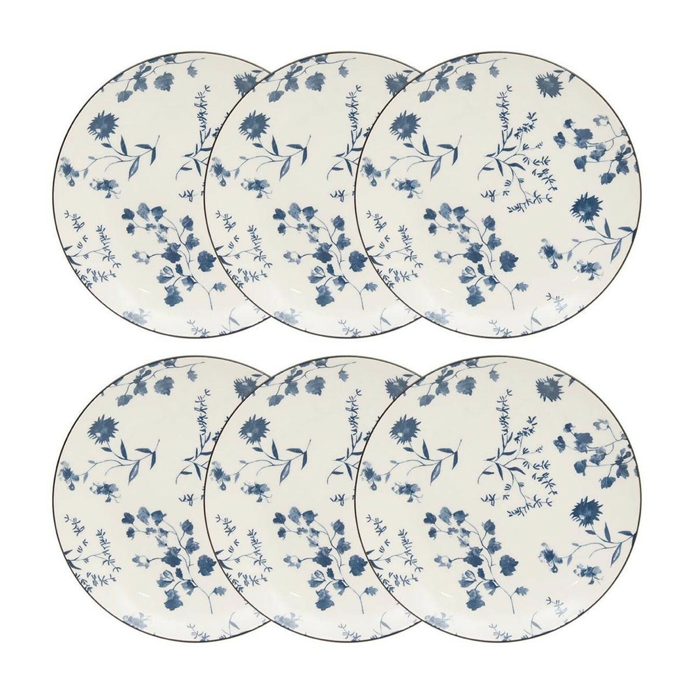 Lot de 6 assiettes à dessert 