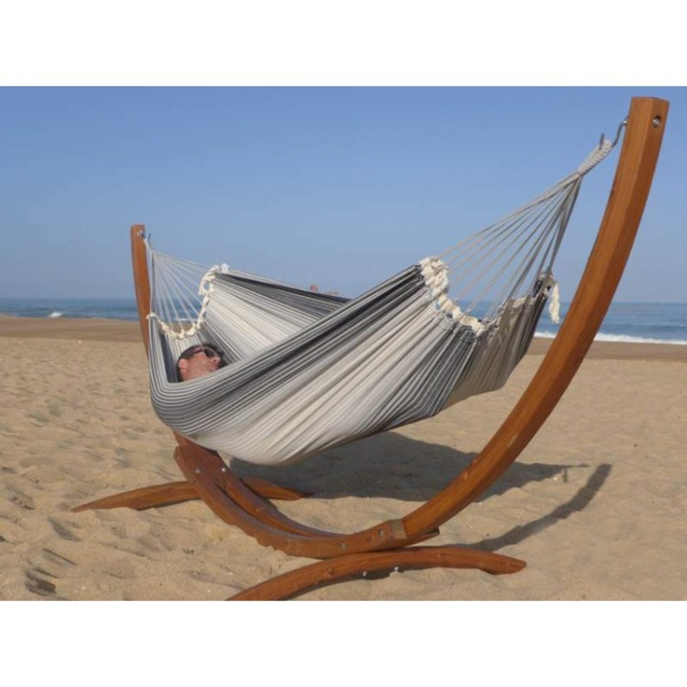 Support hamac latino relax l 3 gris