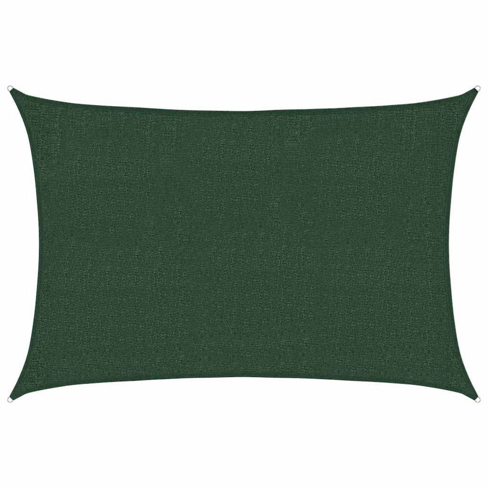 Voile d'ombrage 160 g/m² vert foncé 2x2,5 m pehd