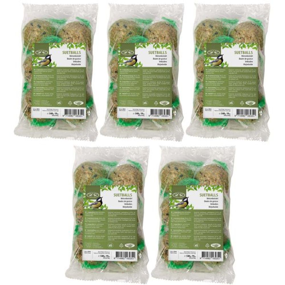 Boules de graisse avec filets 6 pièces 5 sachets