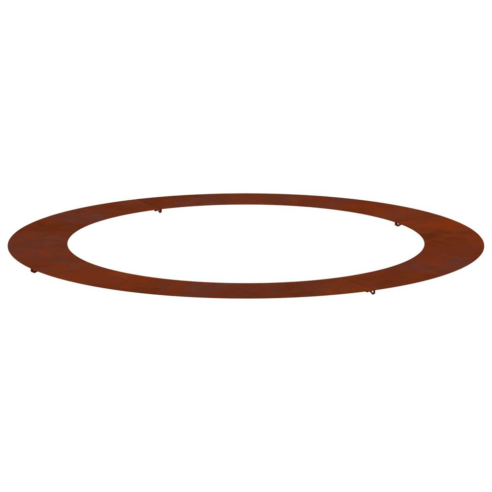 Adapté pour anneau d'arbre plat rouillé ø90/120 cm