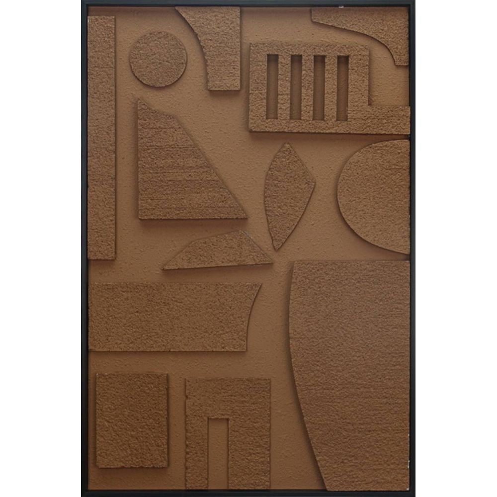 Toile 3d jilani marron 60x90cm