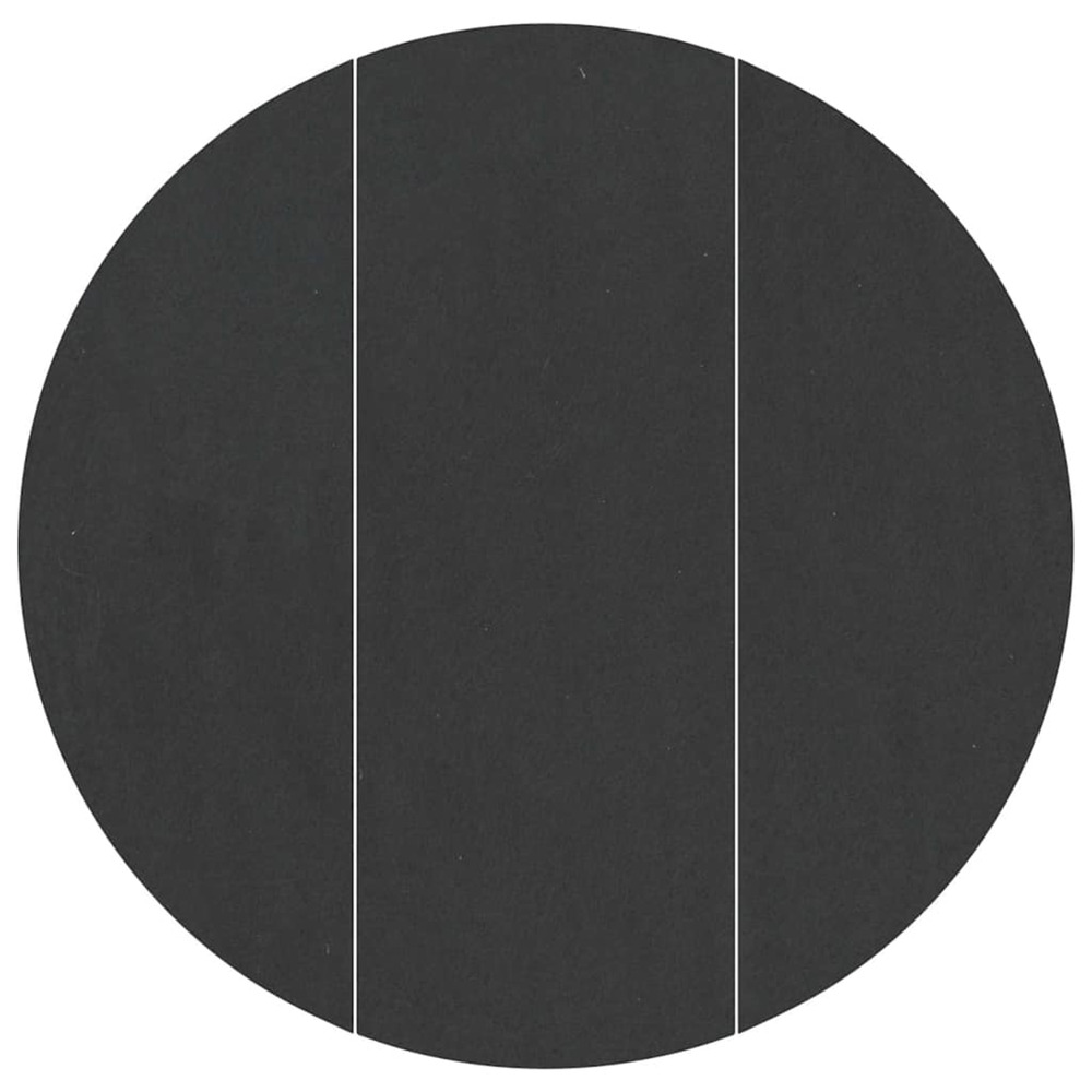 Tapis de piscine noir ø 306 cm tissu non tissé