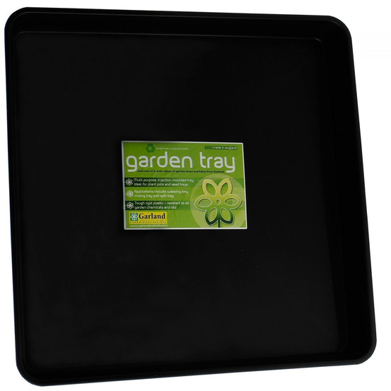 Plateau de jardinage en polypropylène recyclé 60 x 60 x 7 cm