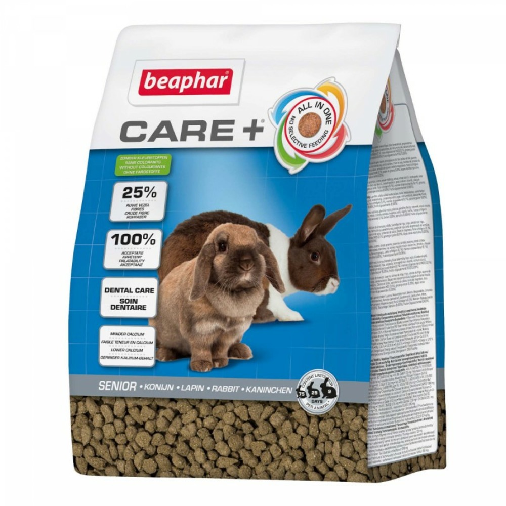 Aliment lapin senior - care + - beaphar 1,5 kg