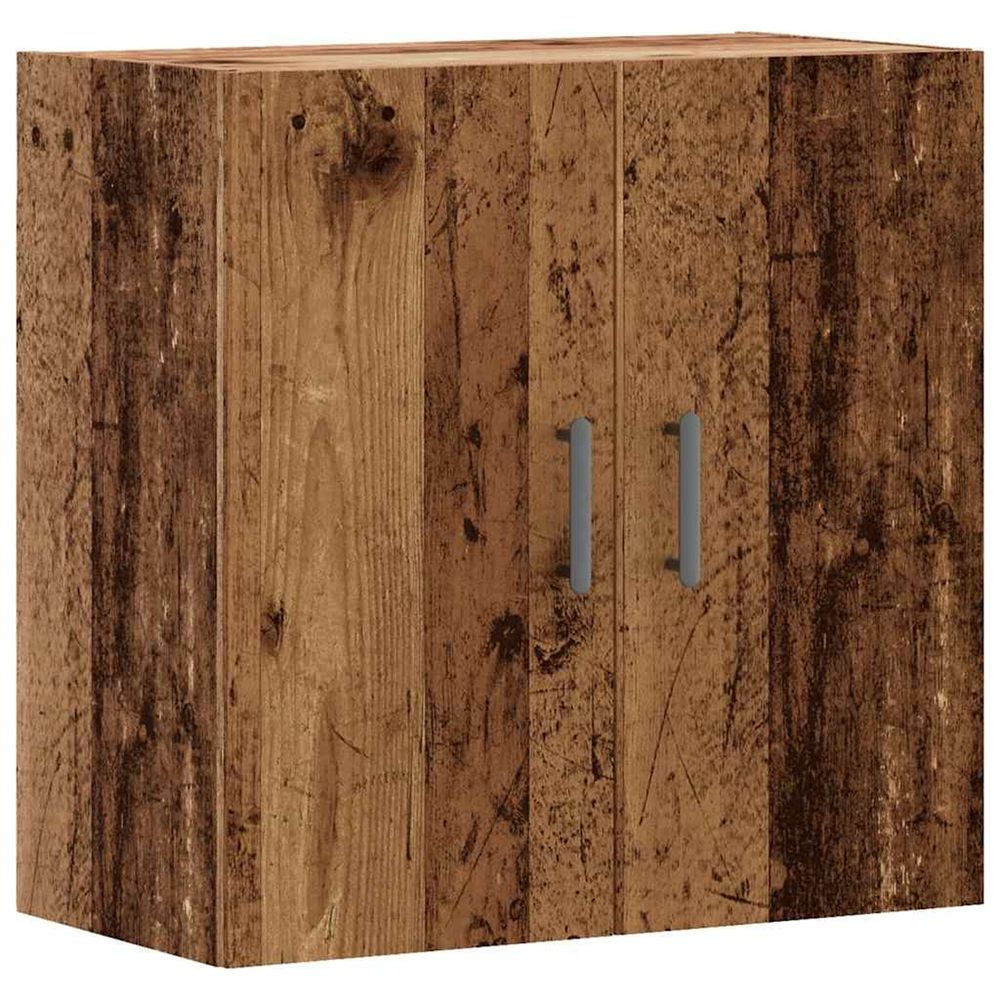 Armoire murale vieux bois 60x31x60 cm bois d'ingénierie