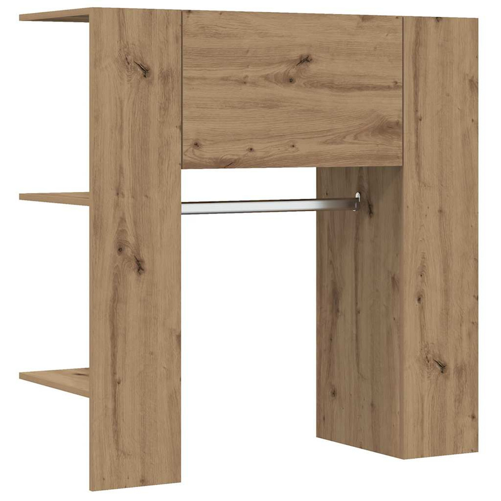 Armoire de couloir chêne artisanal 97,5x37x99cm bois ingénierie
