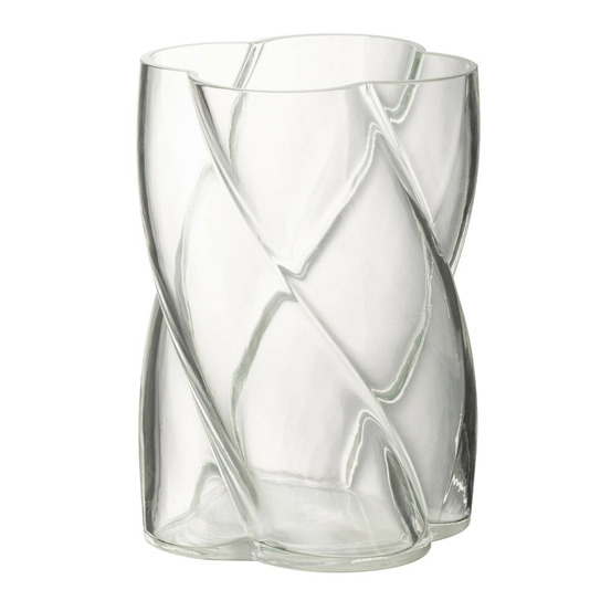 Vase tourbillon en verre