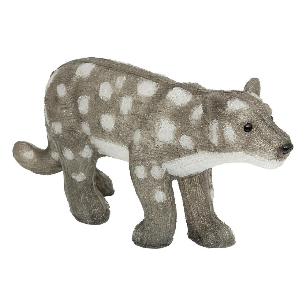 Forme acrylique extérieure léopard 60 led fixes h.32cm