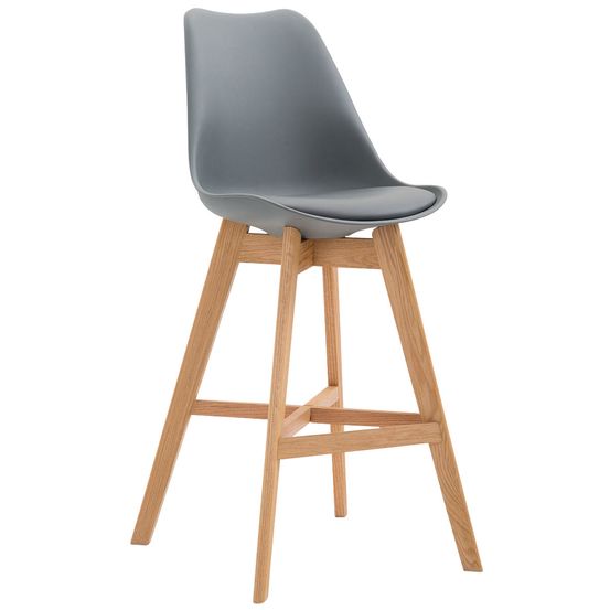 Tabouret de bar cannes plastique natura