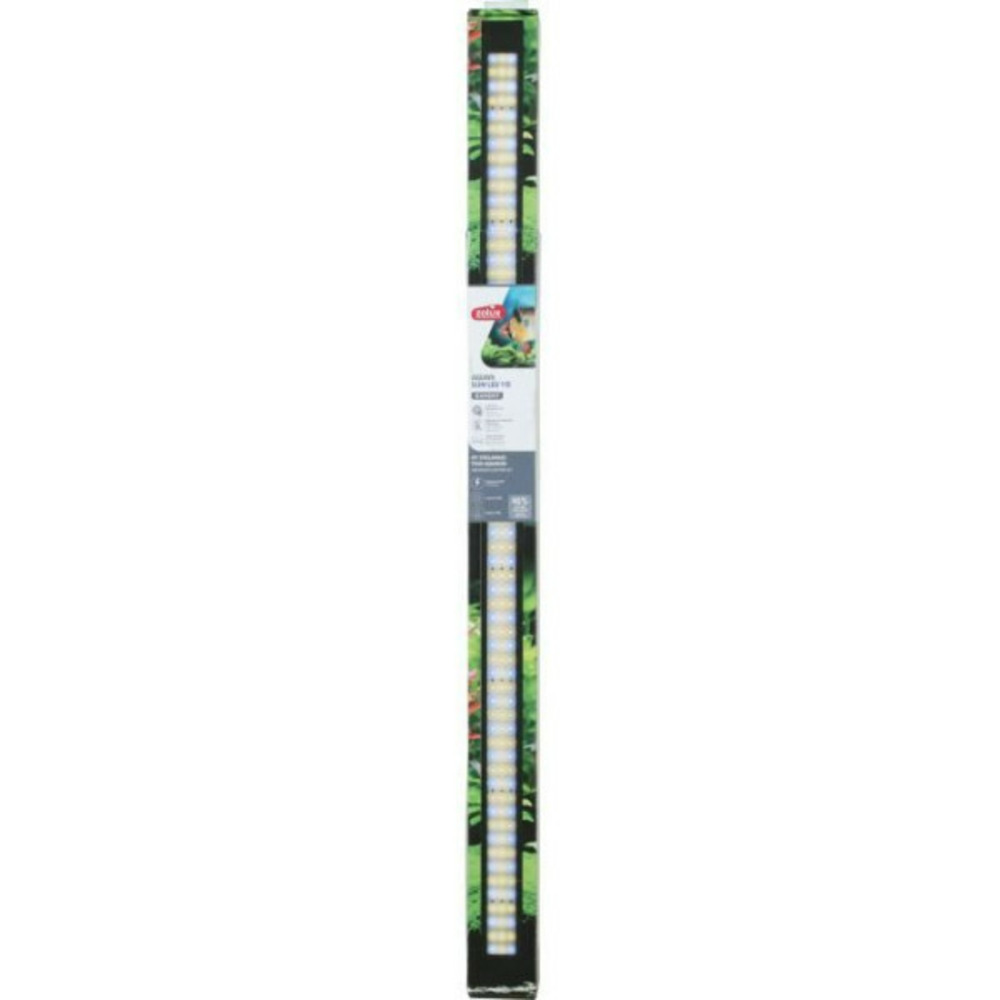 Rampe d'éclairage - zolux - slim led dimmable - ajustable et adaptable en remplacement d'un tube néon t8 ou t5 - 115 cm