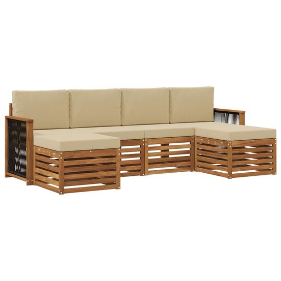 Ensemble de canapés d'extérieur 5 pc