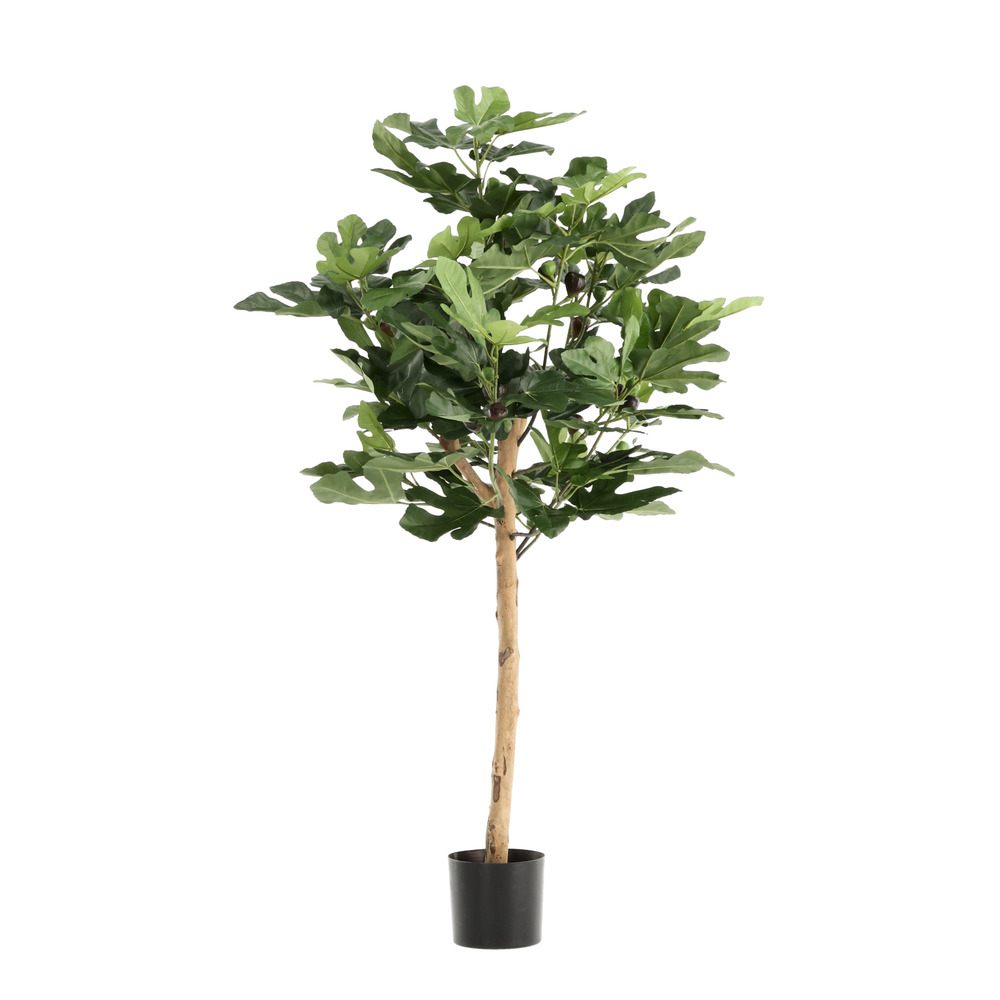 Figuier artificiel sur tronc 110cm