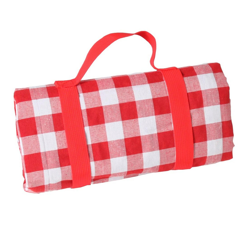 Nappe picnic carreaux rouges 280x140cm