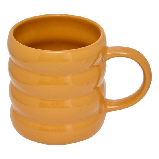 Mug à relief poolside jaune 44cl