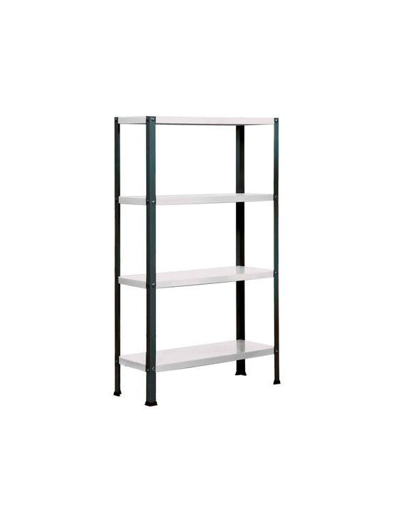 Etagère légère sans vis simonhome classic plus 4/300 antracite/blanc antracite/galva 1600x1000x300 - simonrack