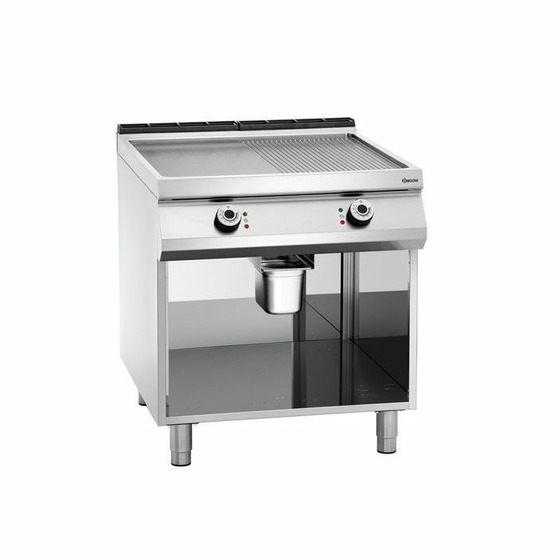 Plancha electrique - série 900 master 1/2 lisse 1/2 rainurée - bartscher