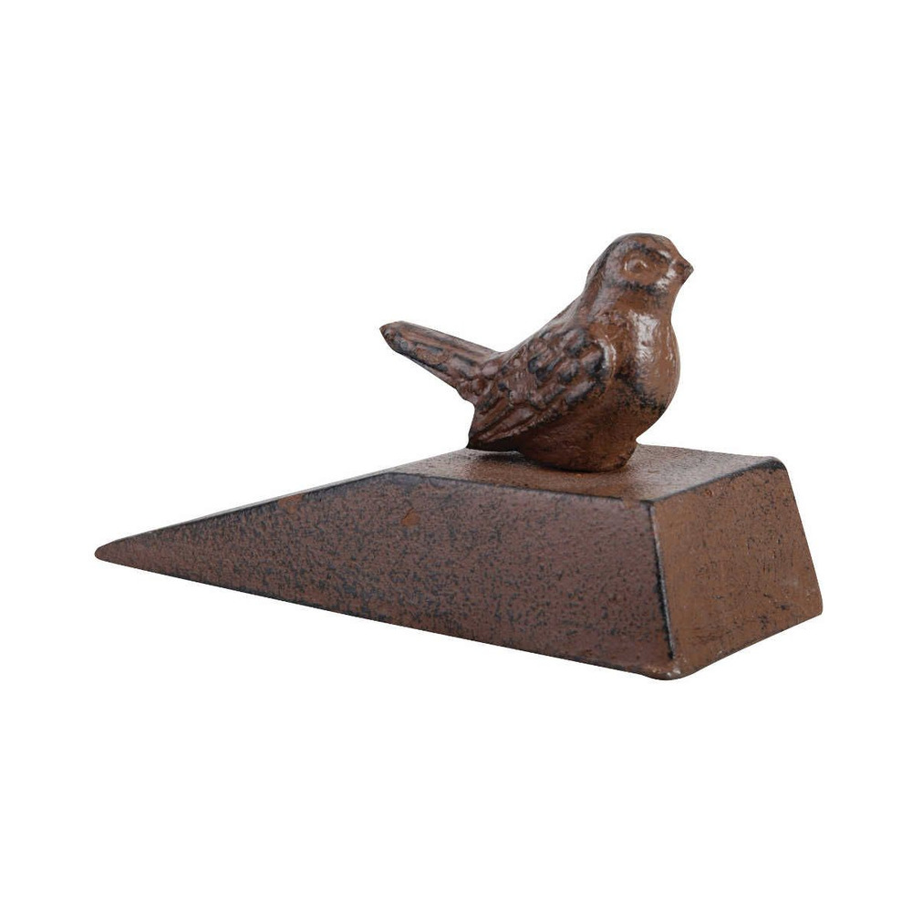 Cale porte petit oiseau en fonte