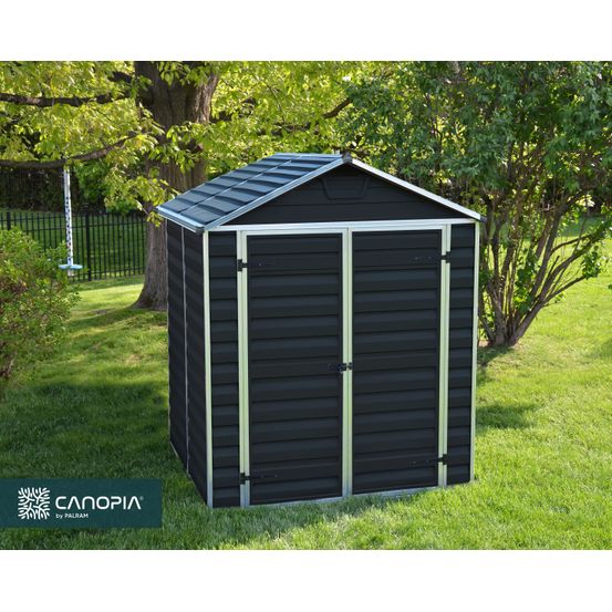 Canopia abri de jardin skylight 2,8m² gris foncé