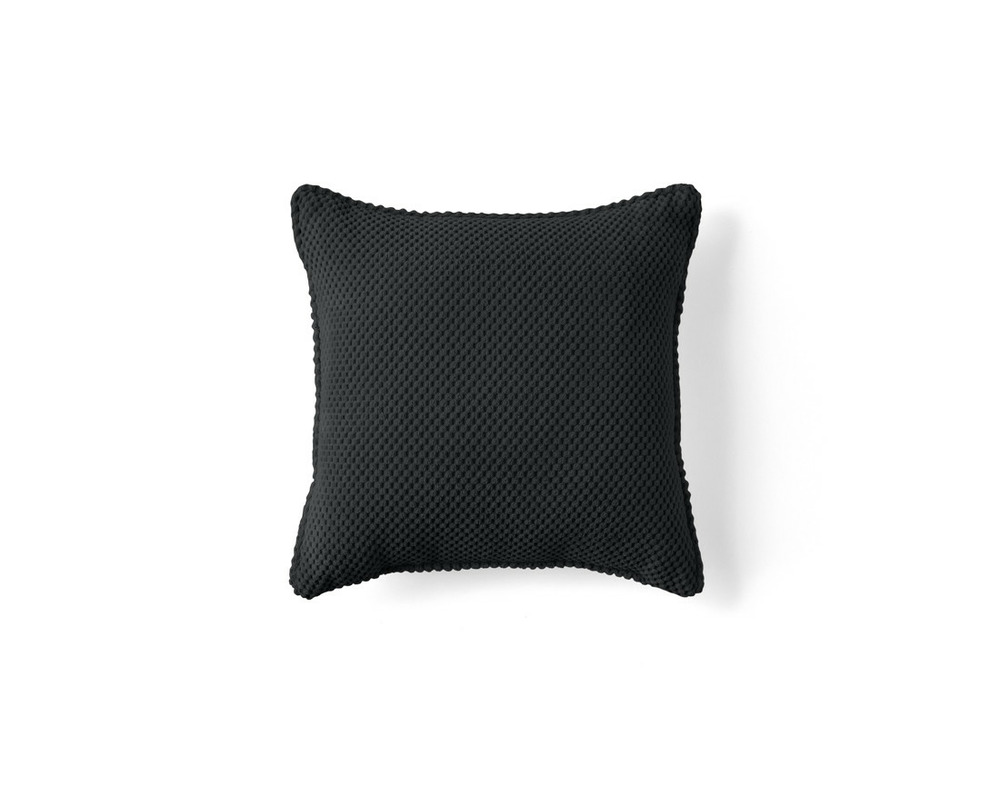 Topaze - coussin - velours texturé - 40x40 cm