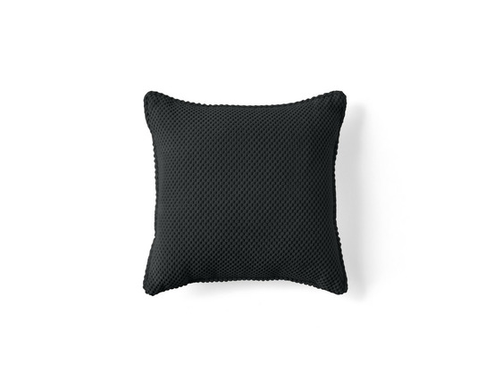 Topaze - coussin - velours texturé - 40x40 cm
