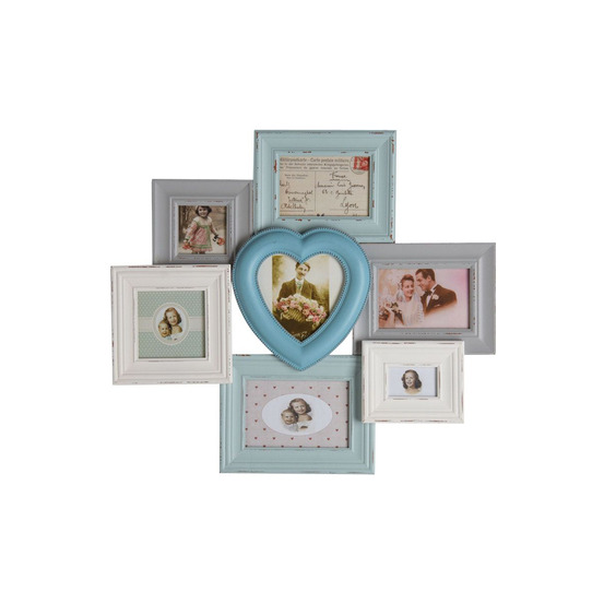 Cadre 7 photos en bois