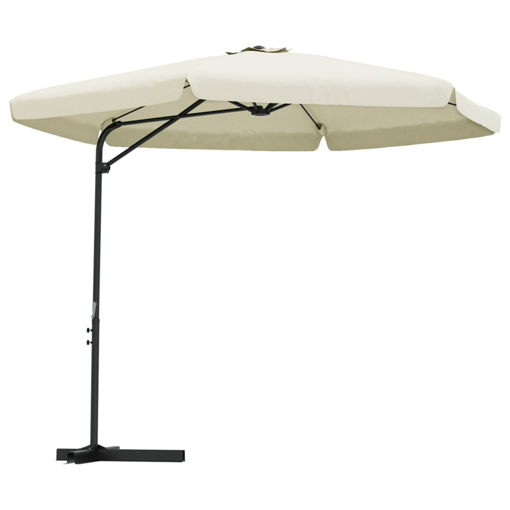 Parasol d'extÃ©rieur avec mÃ¢t en acier