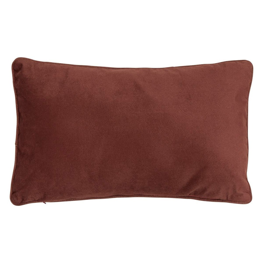 Coussin lilou marron tonka 50x30cm