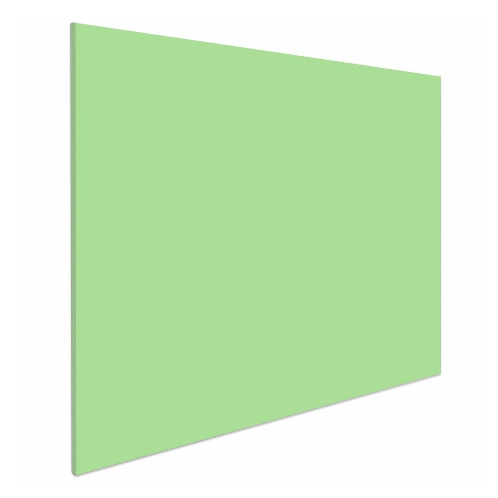 Tableau blanc sans cadre - 100x150 cm - vert menthe