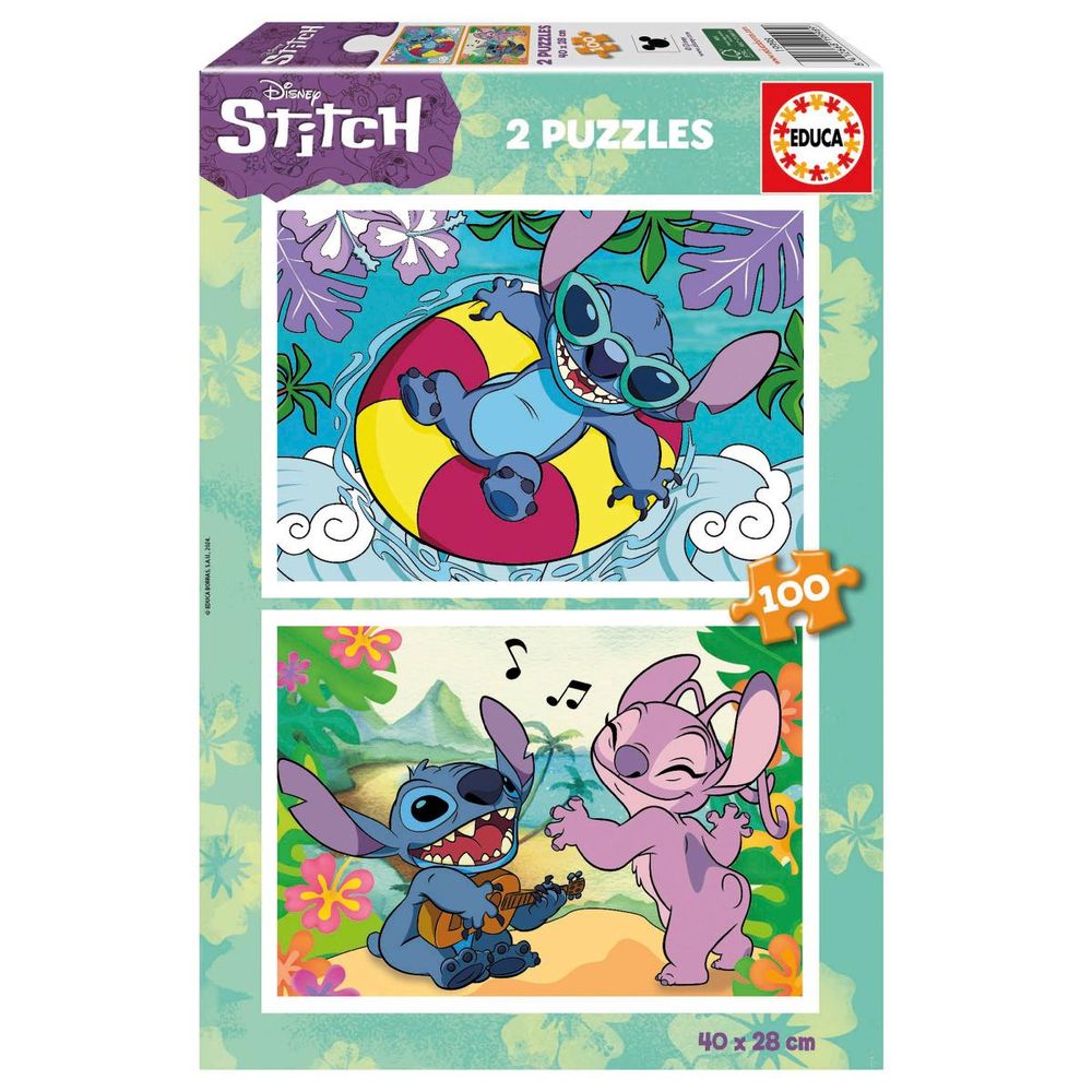 Puzzle 2 x 100 pxs - stitch