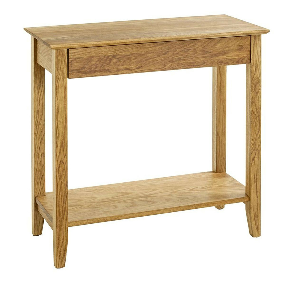 Console en bois avec tiroir 