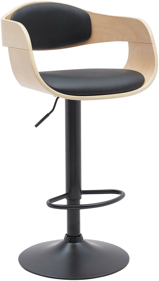 Tabouret de bar kingston b simili cuir