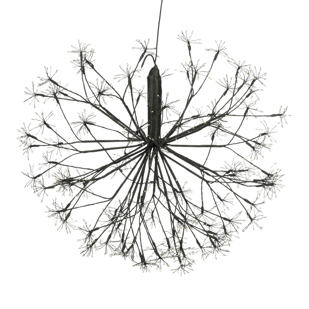 Luca lighting - boule de noël led blanc chaud d60