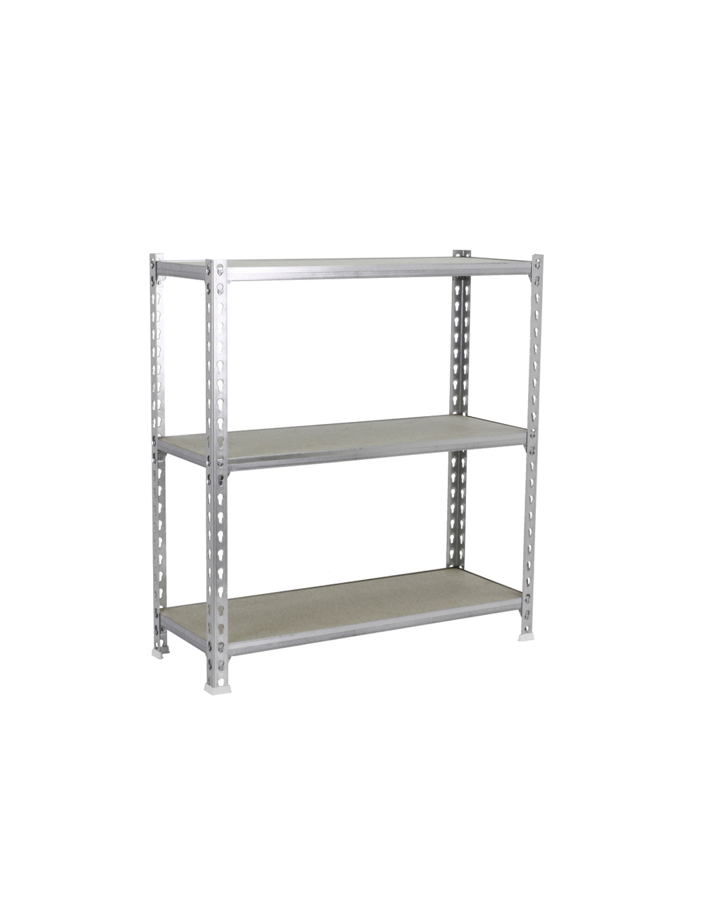 Etagère légère sans vis maderclick megaplus 3/400 900 galva/bois galva/bois 900x1200x400 - simonrack