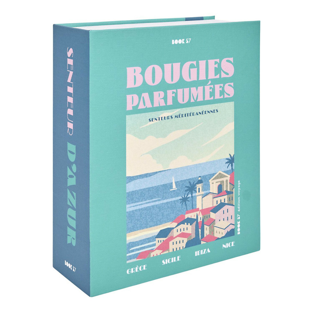 Coffret 4 bougies parfumées 