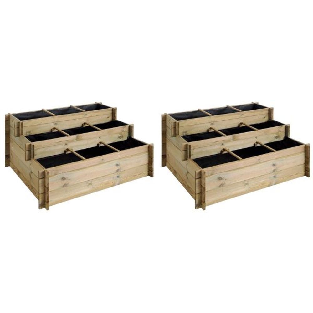 Carré potager 3 étages up