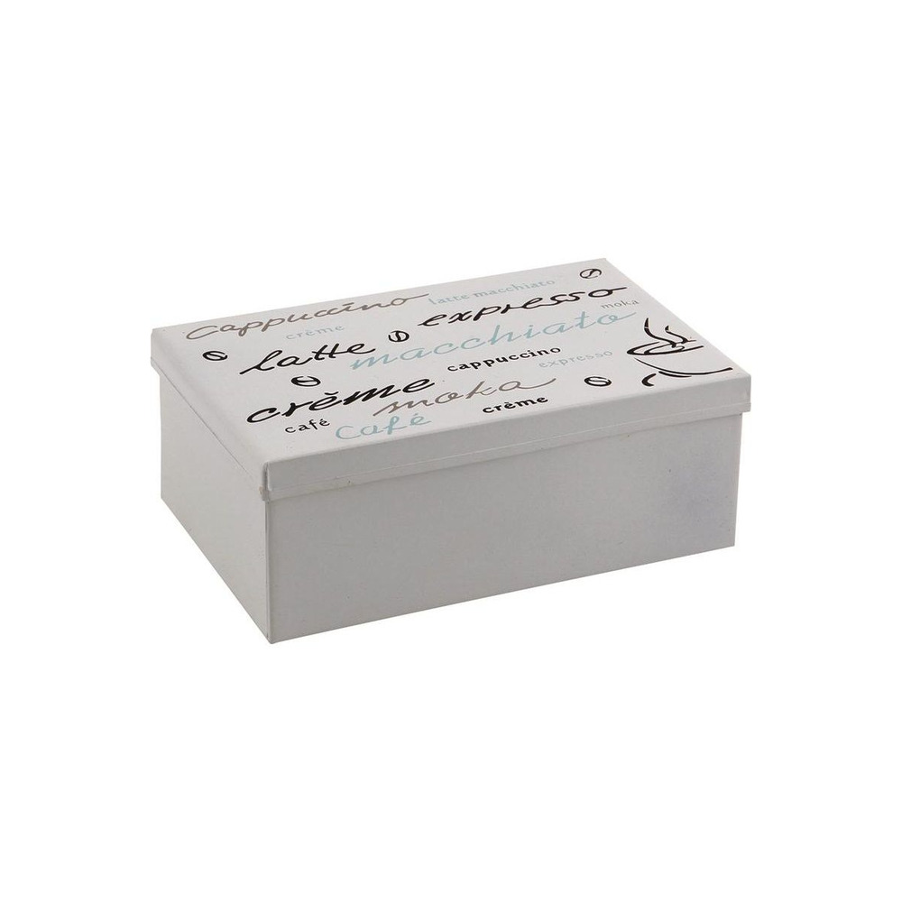 Boite rectangulaire métallique