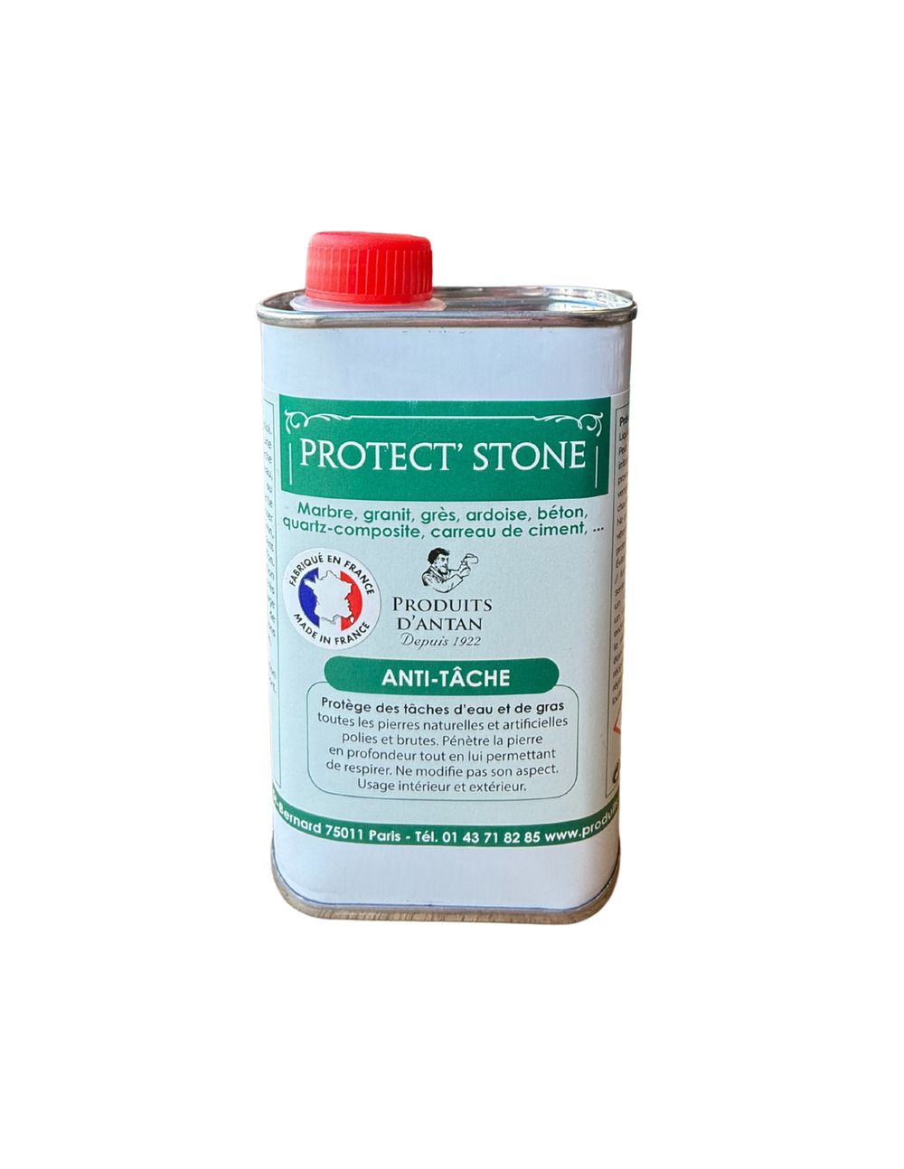 Protect' stone anti-tâche 250 ml - produits d'antan